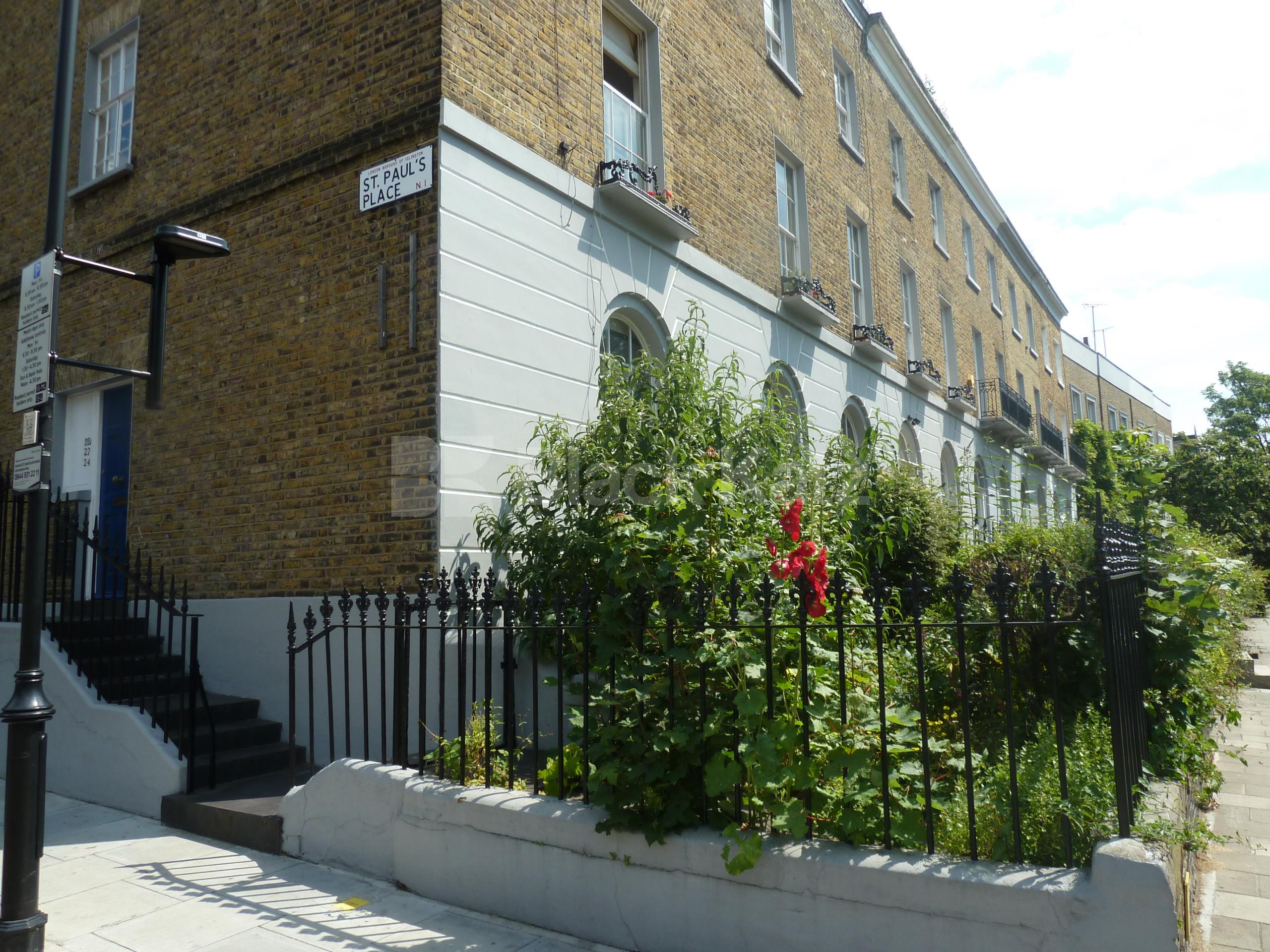 			New Instruction , 2 Bedroom, 1 bath, 1 reception Flat			 St Pauls Place, Cannonbury N1